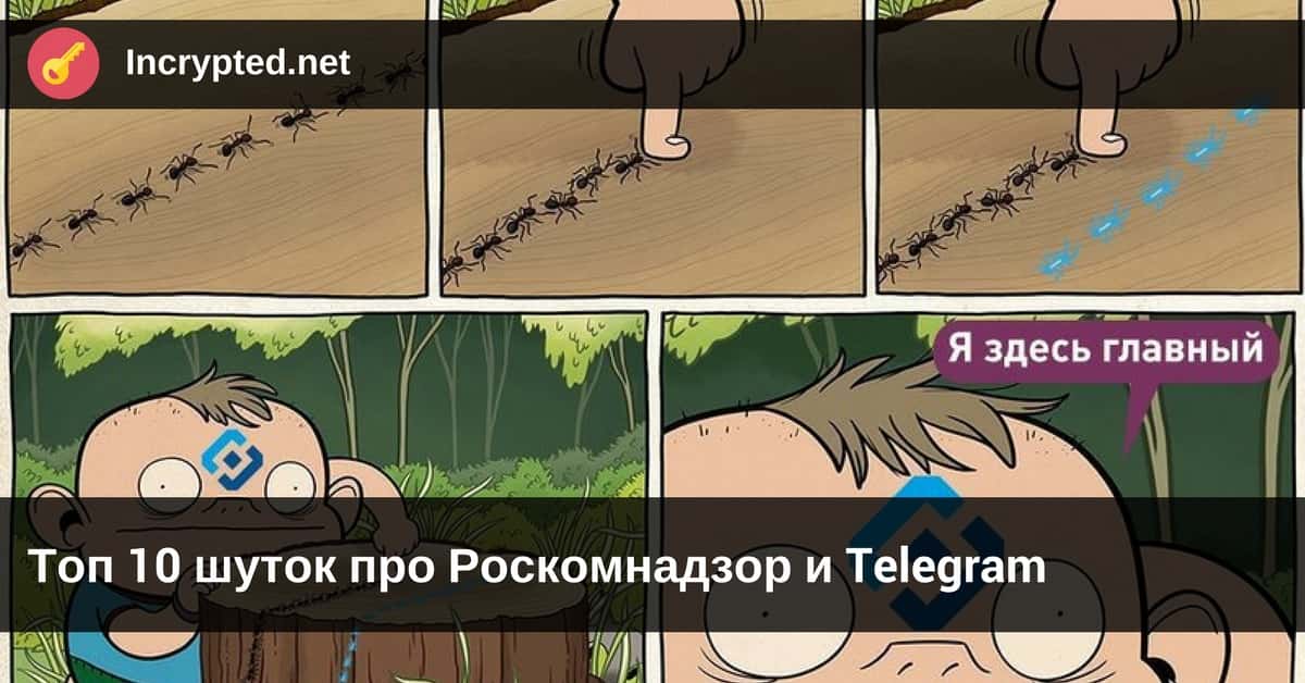 Топ 10 шуток про Роскомназдор и Telegram