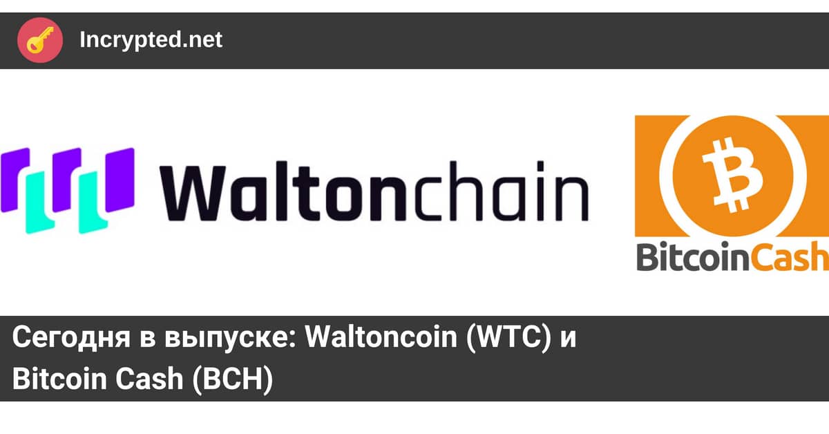 Waltoncoin (WTC) и Bitcoin Cash (BCH)