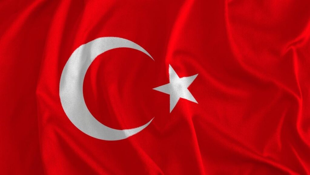 Турецкий флаг.