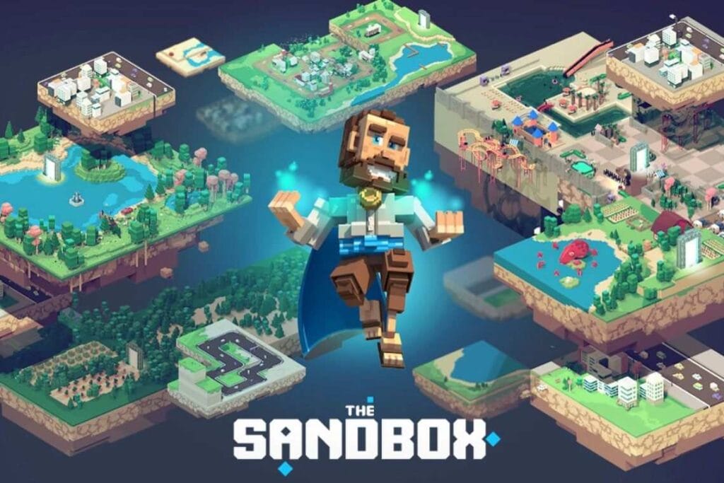Манйкрафт мира Крипто игр - The Sandbox