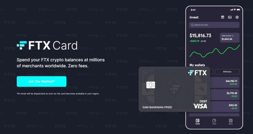 FTX анонсировали выпуск дебетовой карты VISA